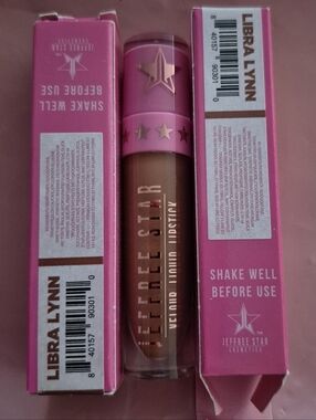 Jeffree Star Velour Liquid Lipstick — Libra Lynn (Pink Packaging, Brown Shade)